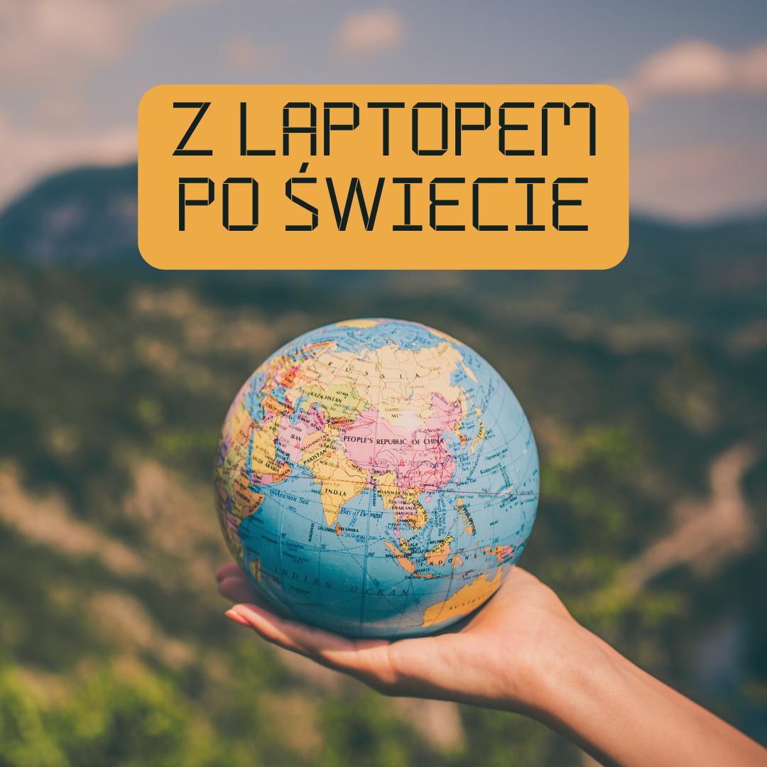 Logo Podcast Z laptopem po świecie